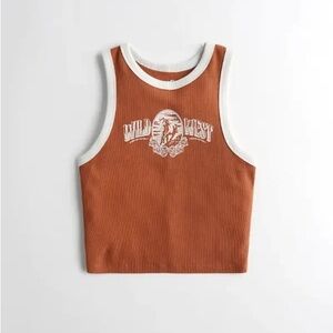 Hollister “Wild West” Cropped Tank